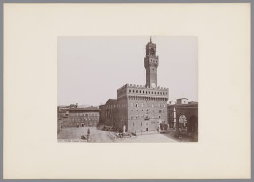 Palazzo Vecchio by Giacomo Brogi