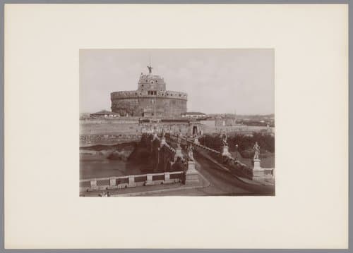 Ponte e Castello S. Angelo by Giacomo Brogi