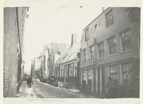 Gezicht op de Wagenstraat by George Hendrik Breitner
