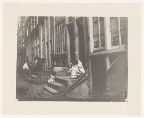 The Handboogstraat by George Hendrik Breitner