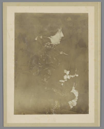 Portret van Johanna Stam by anonymous