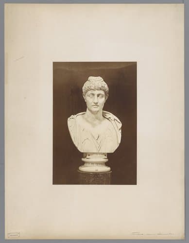 Sculptuur (buste) van Faustina, Museo Vaticano by Libreria Spithöver