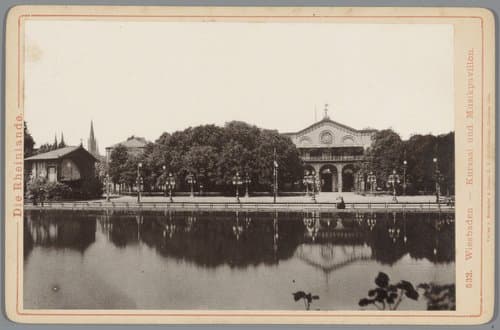 Wiesbaden - Kursaal und Musikpavillon