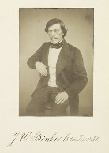 Portret van Johan Willem Binkes by Pieter Jan Kaiser