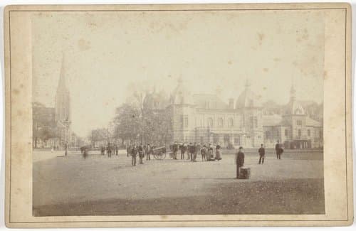 Velperplein.  Musis Sacrum.  Arnhem. by J.S.J. de Jongh