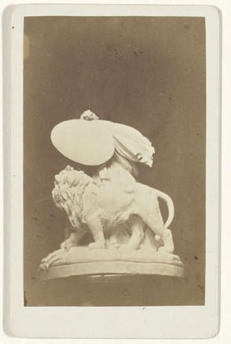 Model voor het monument ter herinnering aan de slag bij Heiligerlee, 1868 by Johannes Hinderikus Egenberger