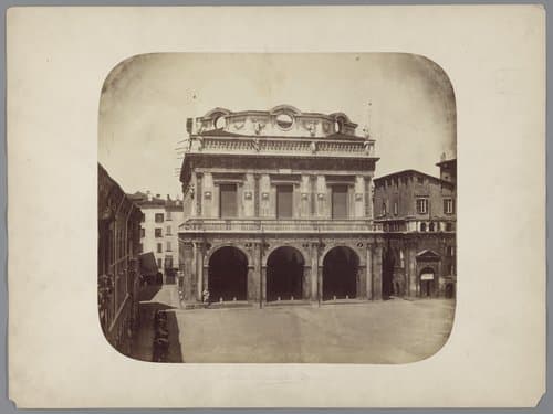 Palazzo Communale te Brescia by Giacomo Rossetti
