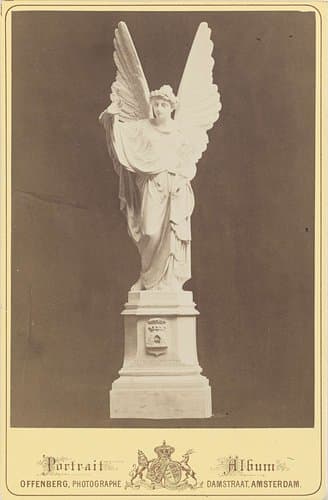 Model voor het monument Alcmaria Victrix by Johannes Wilhelmus Franciscus Offenberg