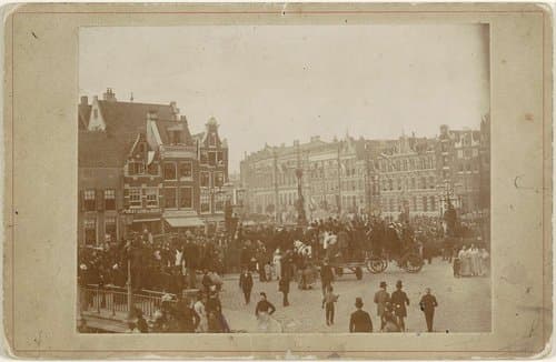 Optocht 'De Nassaus in de Nederlanden' by anonymous