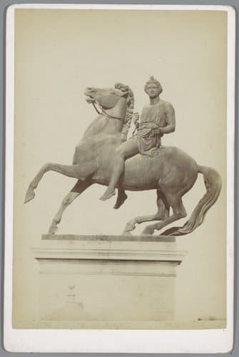Ruiterstandbeeld van Pollux in Turijn by Giovanni Battista Maggi