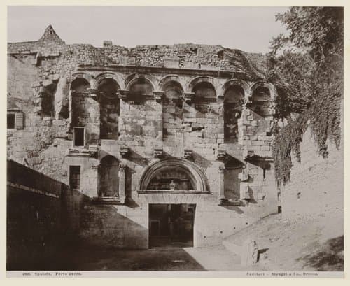 Spalato. Porta aurea by anonymous; Stengel & Co.