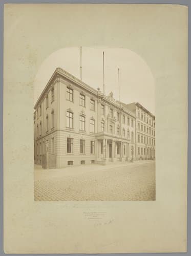 Het Niederländische Palais te Berlijn by Hermann Rückwardt