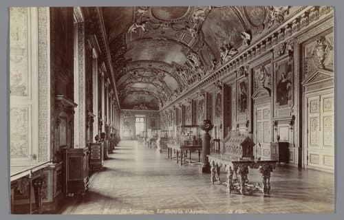 Galerij in het Louvre, Parijs by X phot.