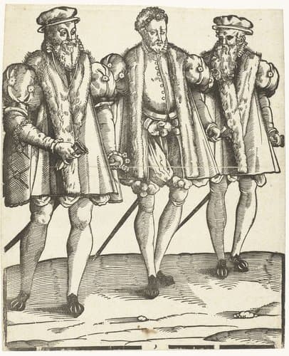 Portret van Gaspard by anonymous