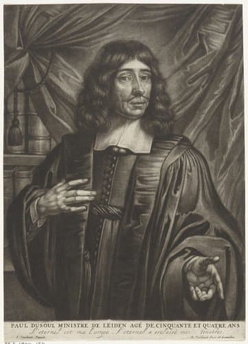 Portret van Paul Dusoul by Bernard Vaillant