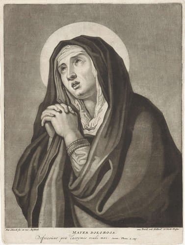Mater Dolorosa by Pieter Schenk (I)