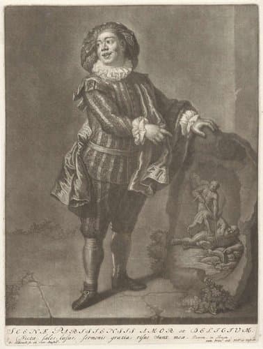 Scenae Parisiensis Amor et Deligium by Pieter Schenk (I)