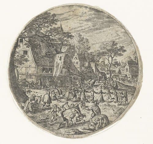 Boerendans by Hans Bol