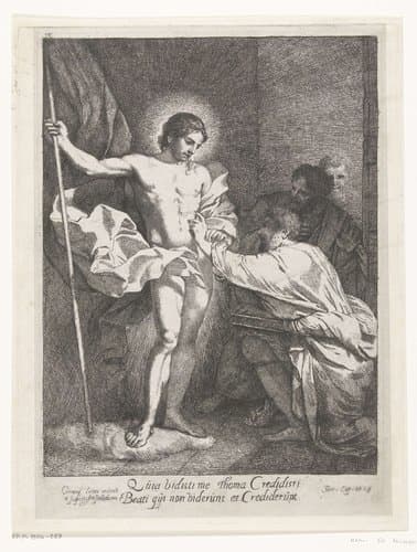 De ongelovige Thomas by Johannes Arnoldus Boland