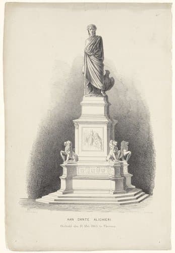 Gedenkteken Dante Alighieri te Florence