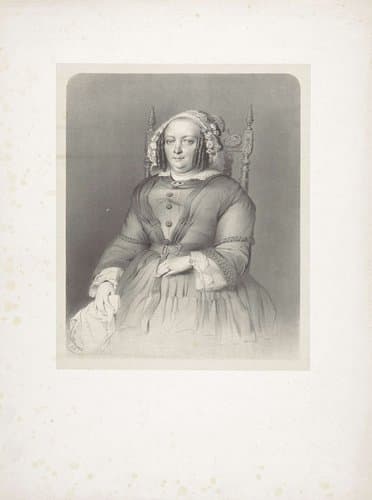 Portret van een onbekende vrouw