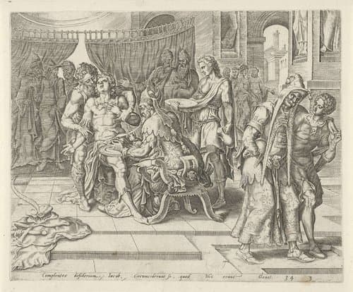 Besnijdenis van Sichem by Harmen Jansz Muller