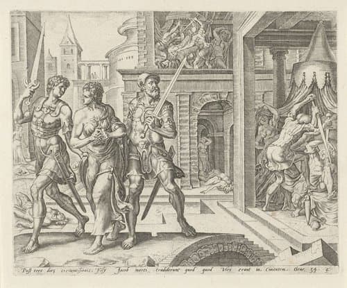 Geschiedenis van Dina en Sichem by Harmen Jansz Muller