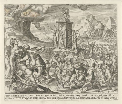De tien geboden by Harmen Jansz Muller