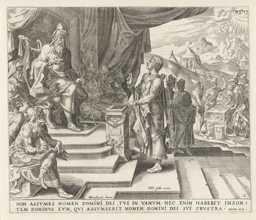 De tien geboden by Harmen Jansz Muller
