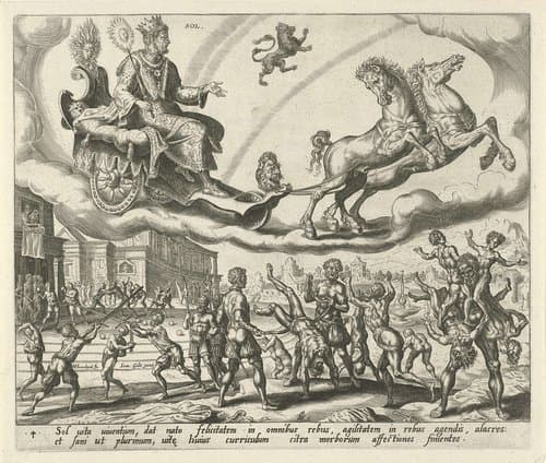De zeven planeten by Harmen Jansz Muller