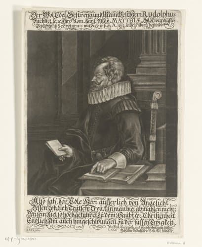 Portret van Rudolph Buchner by Andreas Paul Multz