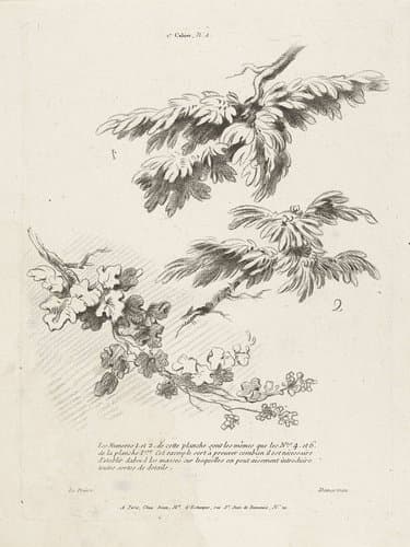 1er Cahier de paysage by Gilles Demarteau
