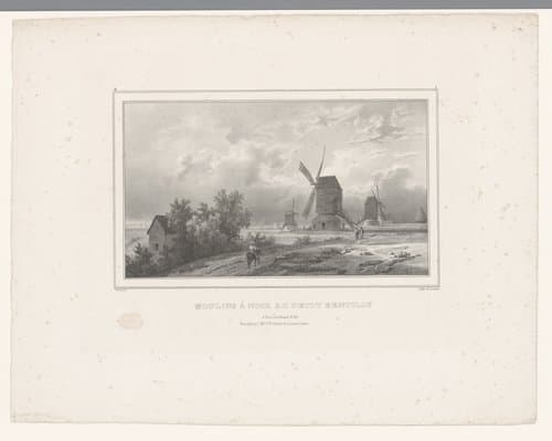 Twaalf schetsen naar de natuur uit 1831 by Isodore-Laurent Deroy