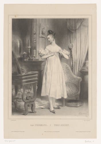 Kledingstukken van de vrouw by Achille Devéria
