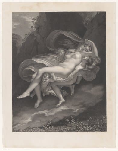 L'Enlèvement de Psyché by Henri Charles Müller