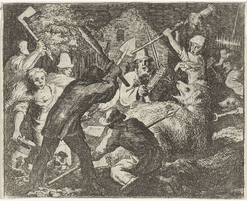 Reinaert de vos by Allaert van Everdingen