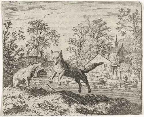 Reinaert de vos by Allaert van Everdingen