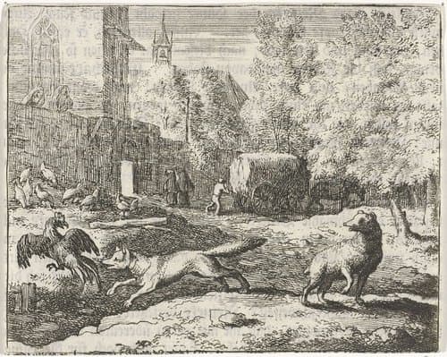 Reinaert de vos by Allaert van Everdingen