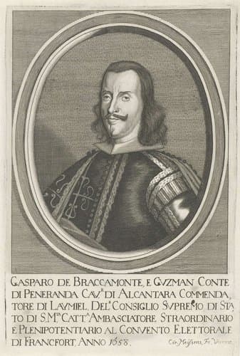 Portret van Gaspar de Bracamonte y Guzman