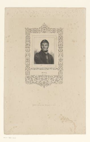 Portret van François Mina