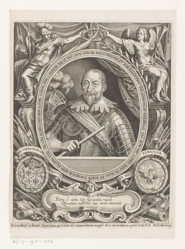 Portret van Wilhelm graaf Verdugo by Matthäus Merian (I)