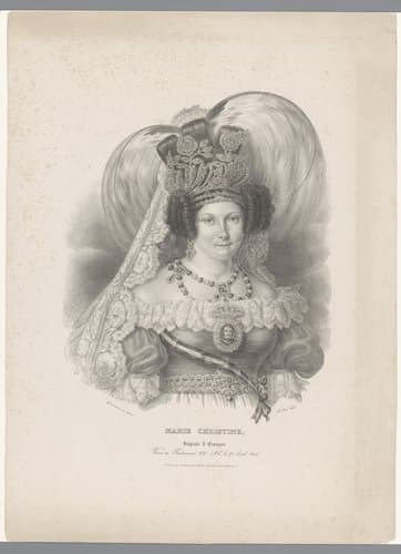Marie Christine, régente d'Espagne by N. Des...