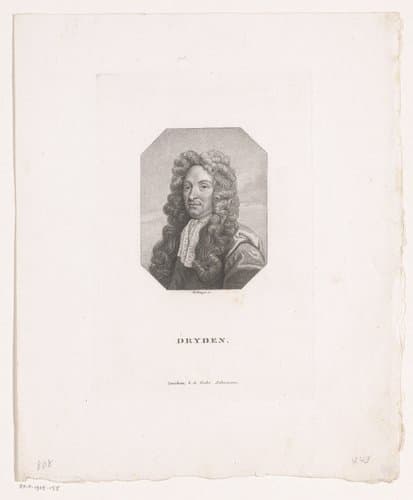 Portret van John Dryden