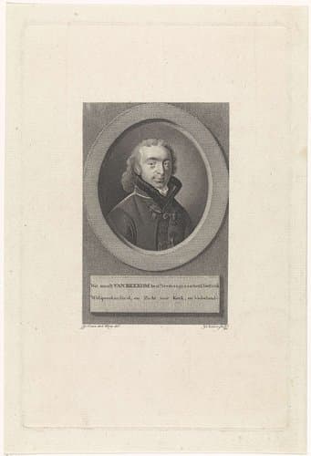 Portret van Van Beekom