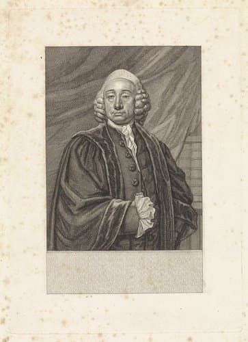 Portret van Bavius Voorda by Theodoor Koning