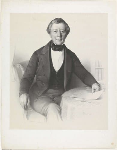 Portret van A.J. Helmich by Wilhelmus Cornelis Chimaer van Oudendorp