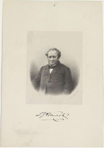Portret van Leopoldus Joannes Antonius van der Kun by Wilhelmus Cornelis Chimaer van Oudendorp