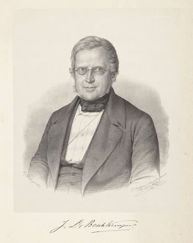 Portret van Jeronimo de Bosch Kemper by Johann Peter Berghaus