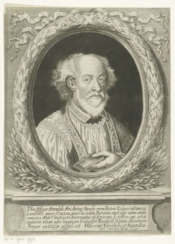 Portret van pastoor Anton Haeseck