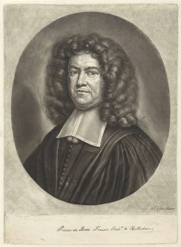 Portret van Petrus Dubois by Jacob Gole